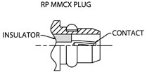 MMCX-Plug Drawing